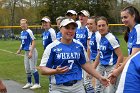 Softball vs Emerson 1  Wheaton College Softball vs Emerson in game 1 of a doubleheader. - Photo By: KEITH NORDSTROM : Wheaton, Softball